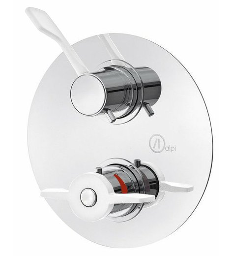 LEA podomítková sprchová termostatická baterie, lékařská páka, chrom