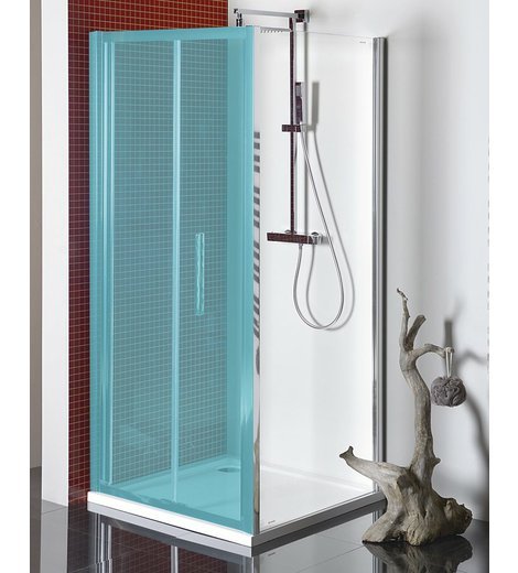 LUCIS LINE sprchová boční stěna 900mm, čiré sklo