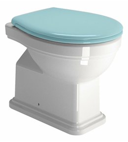 CLASSIC WC mísa stojící, 37x54cm, zadní odpad, bílá ExtraGlaze 871111