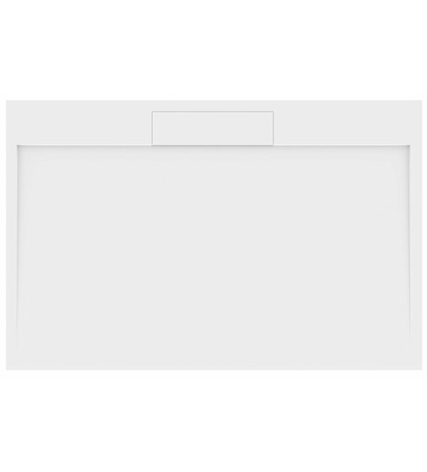 IRENA sprchová vanička z litého mramoru, obdélník 120x80cm, bílá