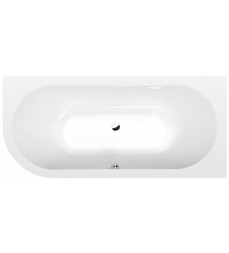 VIVA R asymetrická vana 185x80x47cm, bílá