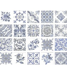 OPORTO obklad Decor Blanco 15x15 (1m2)