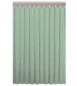 Sprchový závěs 180x180cm, polyester, zelená 0201103 Z