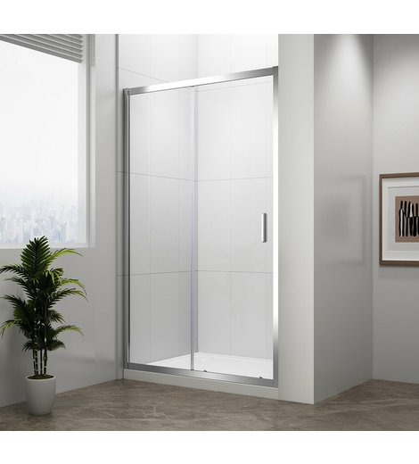 EASY sprchové dveře 1100mm, čiré sklo