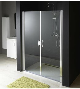 ONE sprchové dveře do niky dvoukřídlé 1180-1220 mm, čiré sklo, 6 mm GO2812
