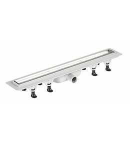 TILE podlahový žlab s nerezovým roštem pro dlažbu, L-920mm, DN40 72839 TILE podlahový žlab s nerezovým roštem pro dlažbu, L-920mm, DN40 72839