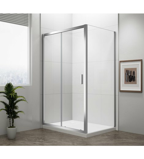 EASY obdélníkový sprchový kout 1200x700mm, čiré sklo L/P varianta