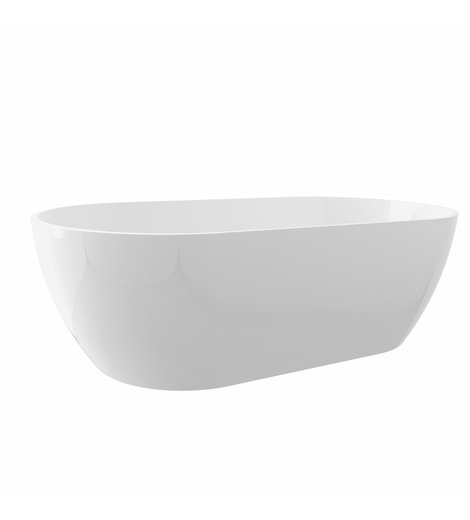 REDUTA volně stojící vana litý mramor 171x81x46cm, bílá