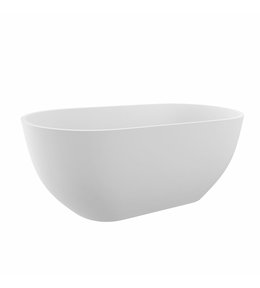 REDUTA volně stojící vana litý mramor 150x75x46cm, bílá