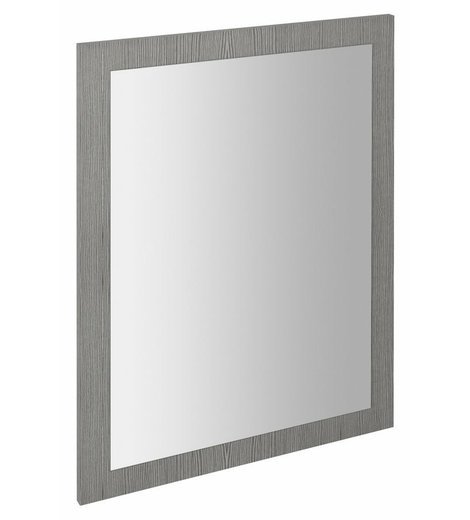 NIROX zrcadlo v rámu 600x800mm, dub stříbrný
