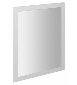 NIROX zrcadlo v rámu 600x800mm, bílá lesk NX608-3030