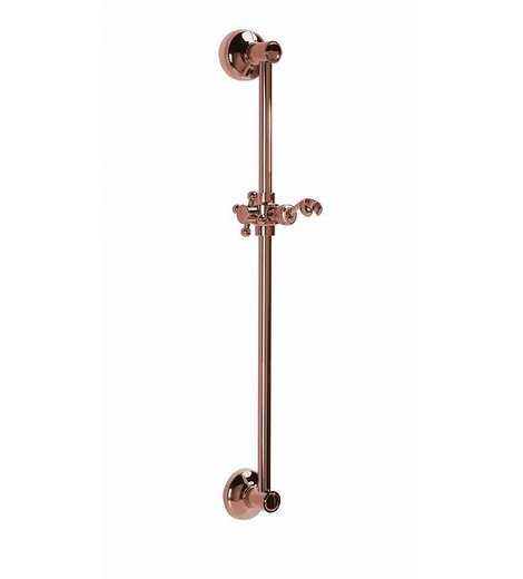 ANTEA sprchová tyč, posuvný držák, 670mm, růžové zlato