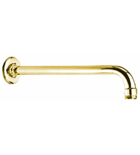 Sprchové ramínko kulaté, 350mm, zlato