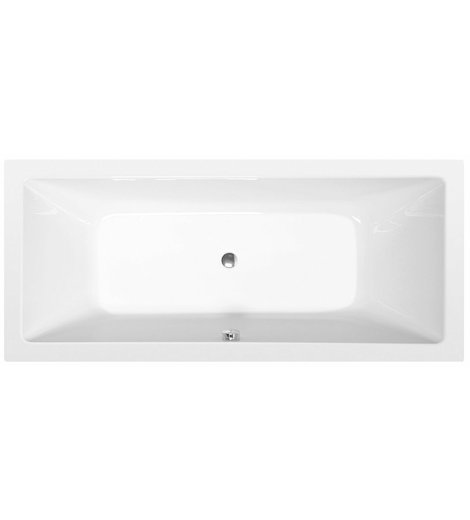 KRYSTA obdélníková vana 180x70x39cm, bílá