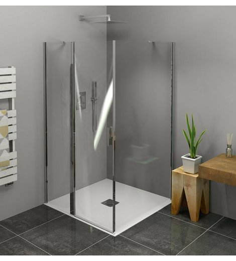 ZOOM čtvercový sprchový kout 1000x1000mm L/P varianta