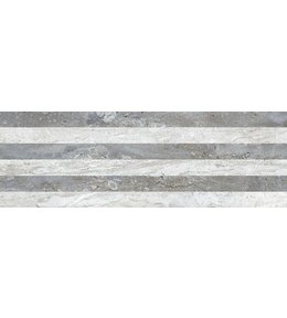 WEMBLEY obklad Relieve Stripe Gris G 20x60 (1,20 m2) WEM005