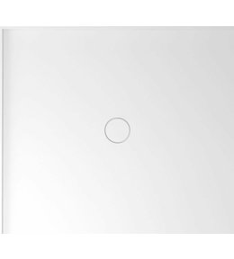 MIRAI sprchová vanička z litého mramoru, obdélník 90x80x1,8cm, levá, bílá 73167