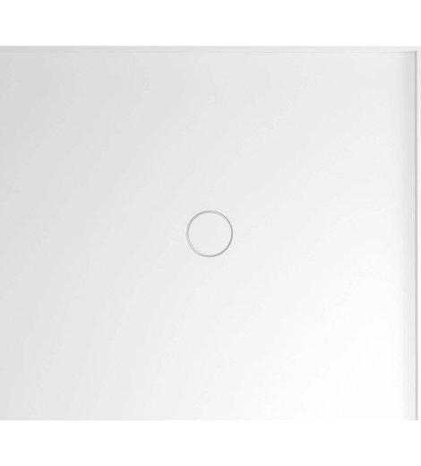 MIRAI sprchová vanička z litého mramoru, obdélník 90x80x1,8cm, pravá, bílá