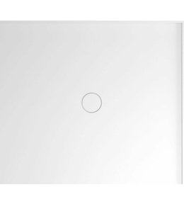 MIRAI sprchová vanička z litého mramoru, obdélník 90x80x1,8cm, pravá, bílá 73168