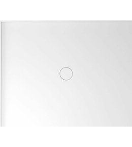 MIRAI sprchová vanička z litého mramoru, obdélník 100x80x1,8cm, levá, bílá 73169