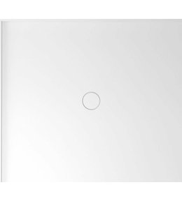 MIRAI sprchová vanička z litého mramoru, obdélník 100x90x1,8cm, levá, bílá 73171