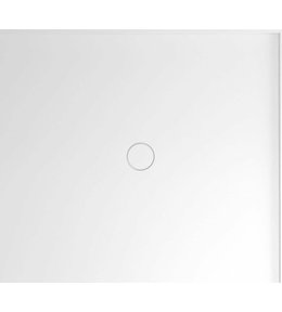 MIRAI sprchová vanička z litého mramoru, obdélník 100x90x1,8cm, pravá, bílá 73172