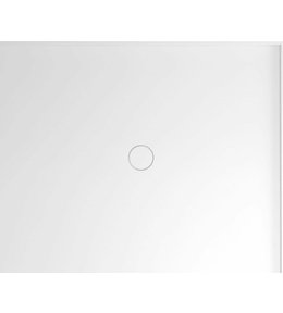 MIRAI sprchová vanička z litého mramoru, obdélník 110x90x1,8cm, pravá, bílá 73176