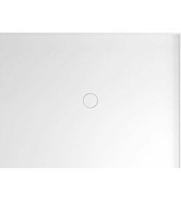 MIRAI sprchová vanička z litého mramoru, obdélník 120x90x1,8cm, pravá, bílá 73180