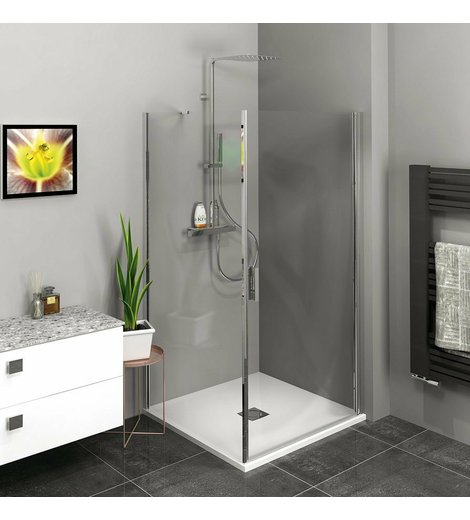 ZOOM čtvercový sprchový kout 700x700mm L/P varianta