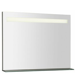 BRETO zrcadlo s LED osvětlením a policí 800x608mm BT080