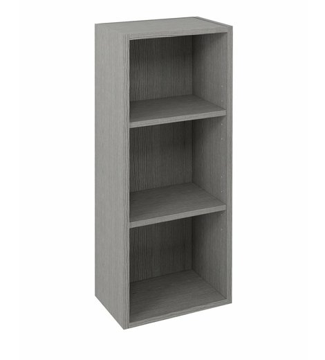 ESPACE otevřená policová skříňka 35x94x22cm, dub stříbrný