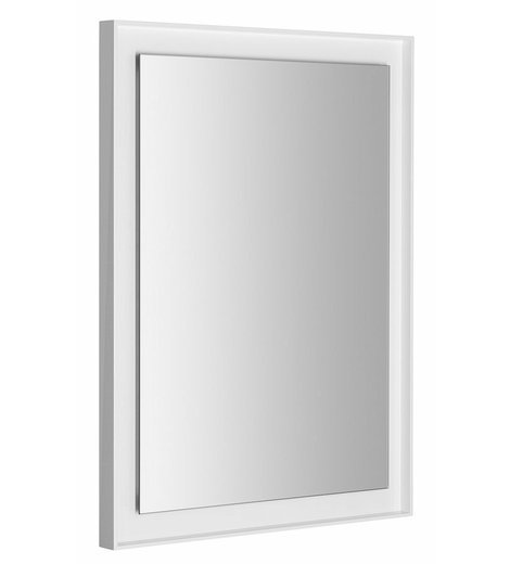FLUT zrcadlo s LED podsvícením 600x800mm, bílá