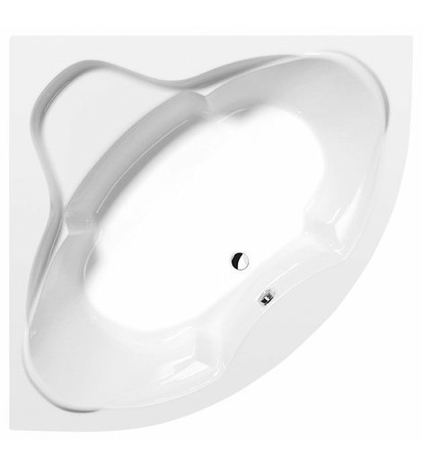 SIMONA rohová vana 140x140x44cm, bílá