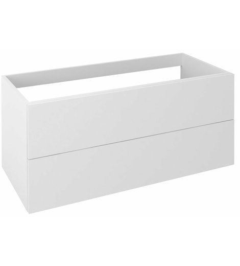 TREOS umyvadlová skříňka 110x53x50,5cm, bílá mat