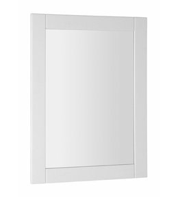 FAVOLO zrcadlo v rámu 60x80cm, bílá mat FV060