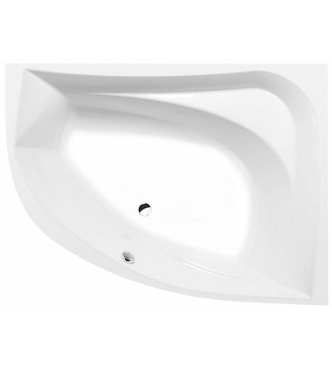 TANYA R asymetrická vana 160x120x49cm, bílá