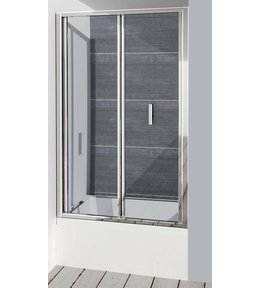 DEEP sprchové dveře skládací 1000x1650mm, čiré sklo MD1910