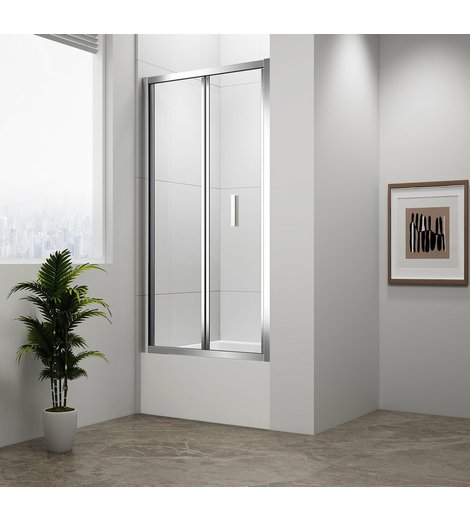 DEEP sprchové dveře skládací 1000x1650mm, čiré sklo
