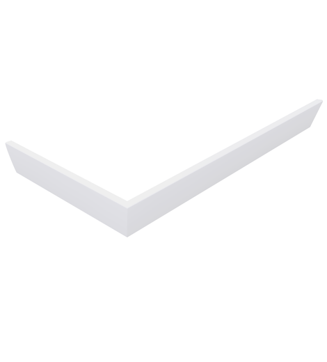 KARIA 100x70 rohový panel, výška 11cm, pravý