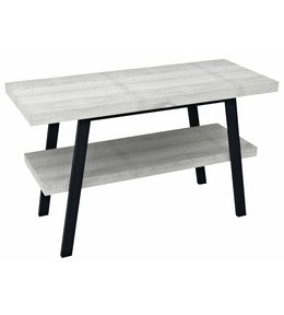 TWIGA umyvadlový stolek 110x72x50 cm, černá mat/dub starobílý VC453-110-5