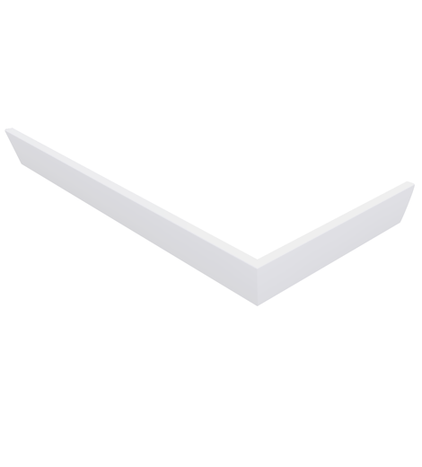 KARIA 80x70 rohový panel, výška 11cm, levý