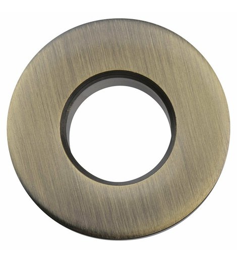 Kovová krytka přepadu umyvadla, 30mm, bronz