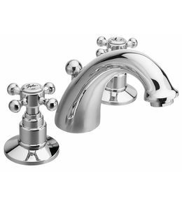 ANTEA tříprvková umyvadlová baterie s výpustí, chrom