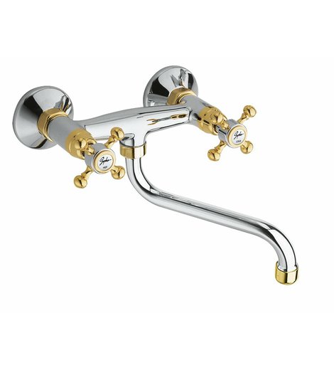 ANTEA nástěnná baterie, chrom/zlato