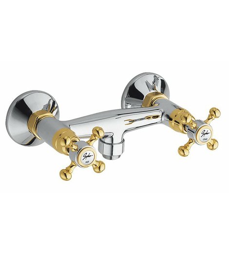 ANTEA nástěnná sprchová baterie, chrom/zlato