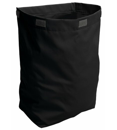 Prádelní koš do skříně 310x500x230mm, suchý zip, černá