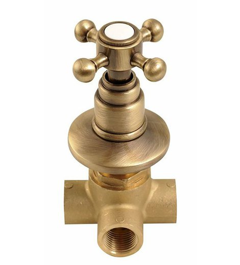 ANTEA podomítkový přepínač, bronz