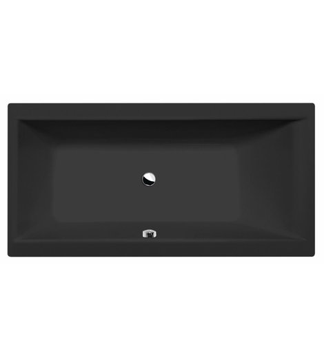 CLEO obdélníková vana 150x75x48cm, černá mat