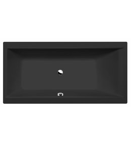 CLEO obdélníková vana 150x75x48cm, černá mat