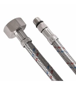 Flexibilní nerezová hadice M10x1/2", 60cm